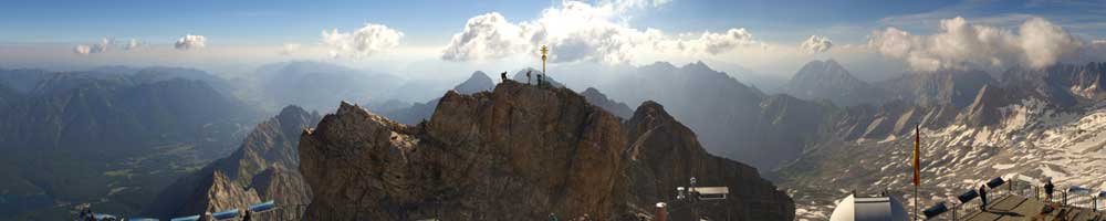 360° HD Webcam auf der Zugspitze von Panomax - Visit - hier klicken